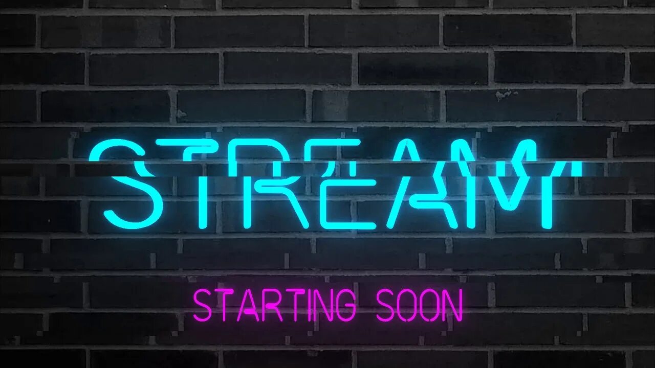 Стрим неон. Stream starting soon. Старт стрима. Неон надпись.