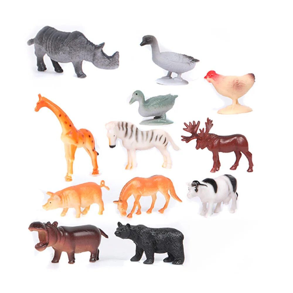 Дикие животные купить. Пластизоль набор домашние животные b2935. Маленькие фигурки животных. Игрушечные животные для детей. Пластмассовые игрушки животные.