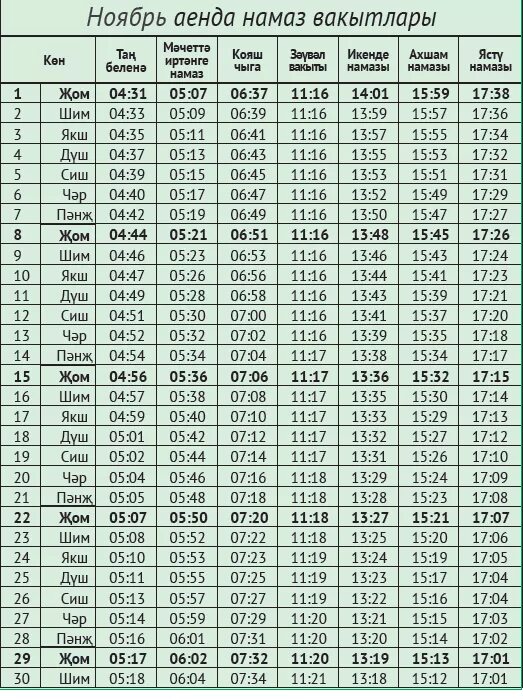 Динри дунейри время намаза. Намаз вакытлары макет. Намаз вакытлары Казань ноябрь. Намаз вакытлары Набережные ноябрь. Календарь намаза ноябрь.