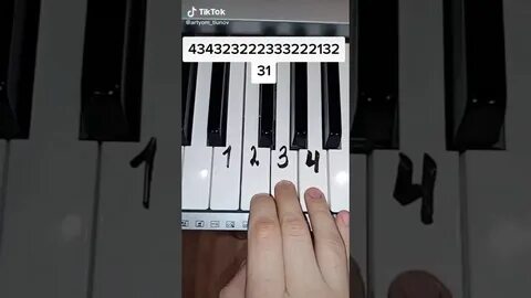Музыка на пианино из тик
