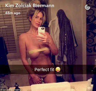 Kim Zolciak Dons Ribbon Nipple Covers On Snapchat - Photos. 