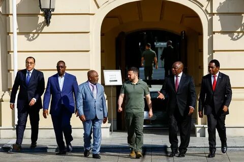 Делегация африки