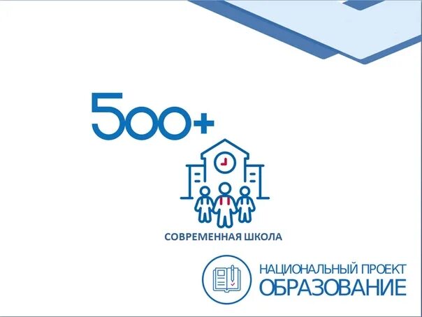 Помощь школам с низкими результатами. Проект 500+. Федеральный проект 500+. Логотип проекта 500+. 500+ Проект образование.
