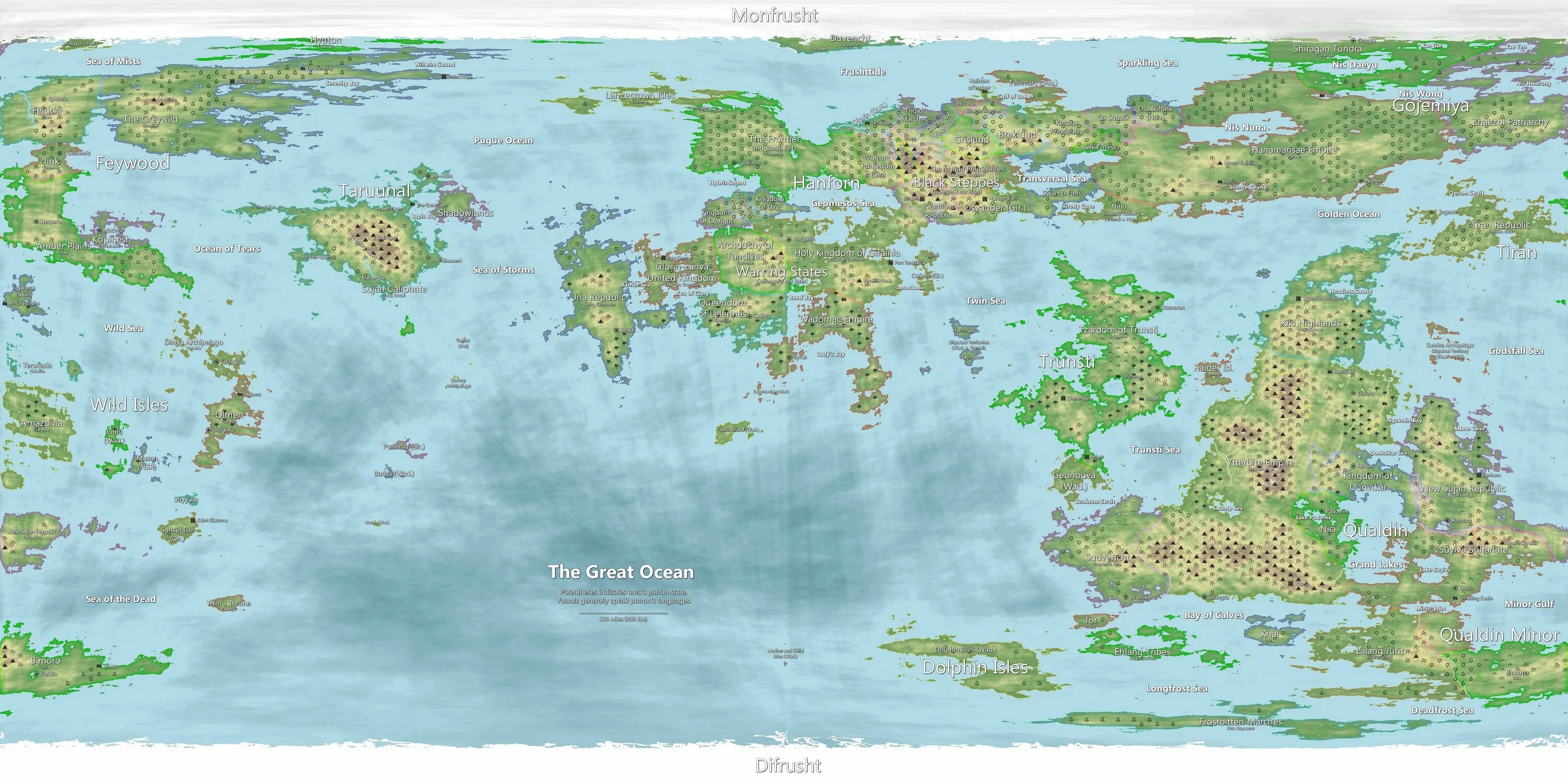 Torn seas. Torn seas