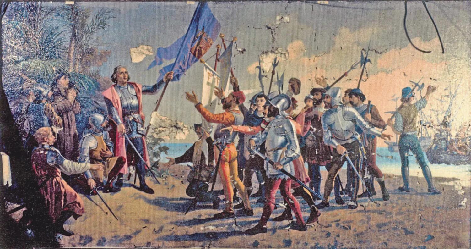 Жители нового света. Колумб завоевание Америки. Колонизация Америки Колумб. Колонисты в Америке. Американская историческая живопись.