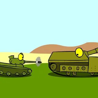 Как нарисовать танк из мультика про танки
