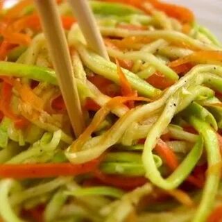 Салат морковь кабачок по корейски рецепт