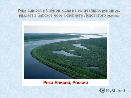 Какая река не впадает в карское море