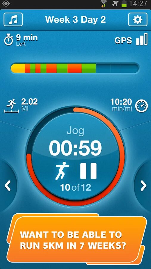 Android run app