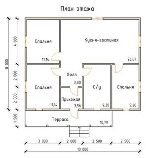 Чертеж 10 на 5