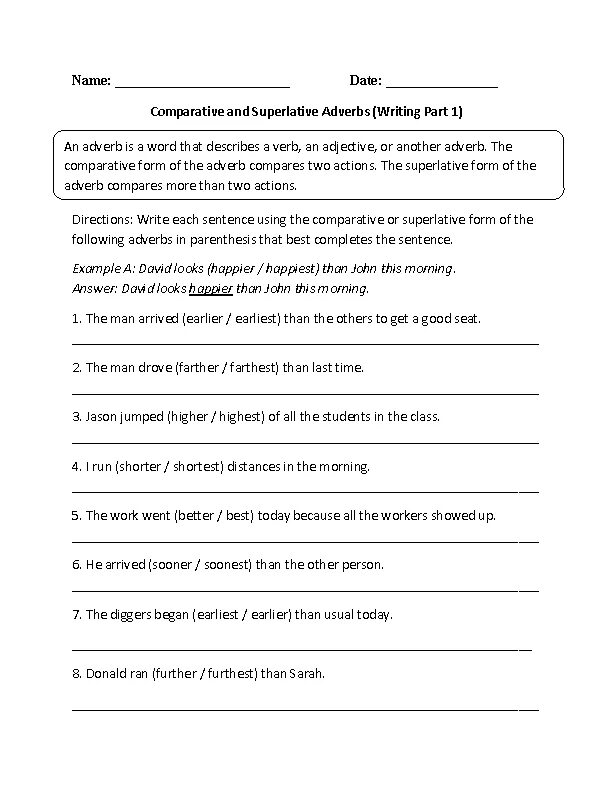 Comparative adverbs. Comparatives and Superlatives Worksheets. Comparative and Superlative adverbs. Comparative and Superlative adverbs Worksheets. Comparing adverbs