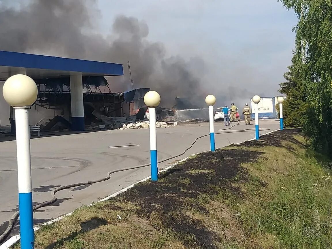 Ульяновск Кузоватово взрыв. Автозаправка. Кузоватово автозаправка.