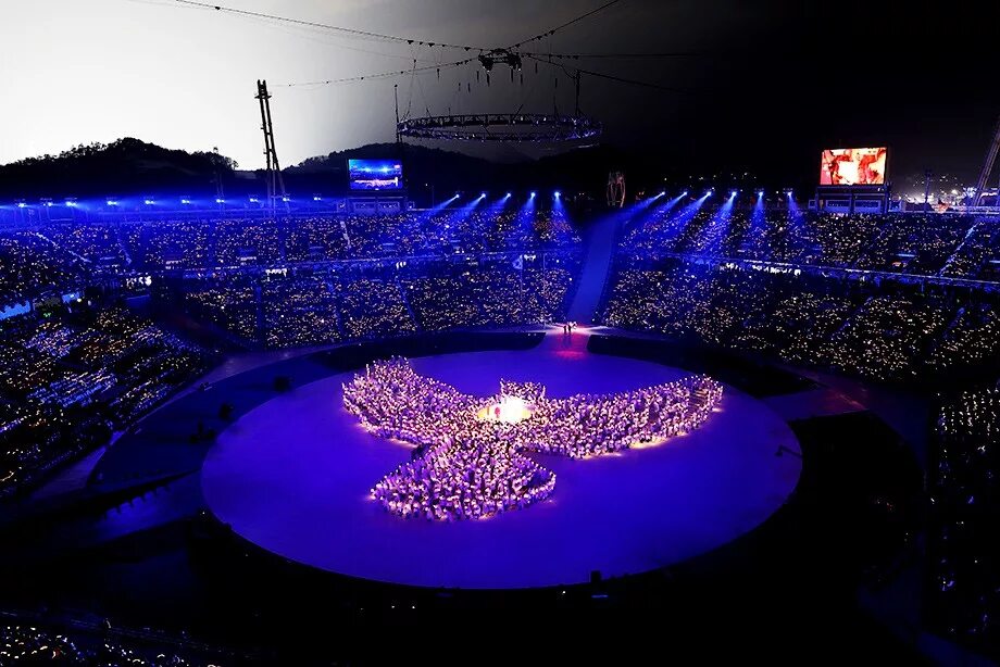 Церемония открытия олимпийских зимних