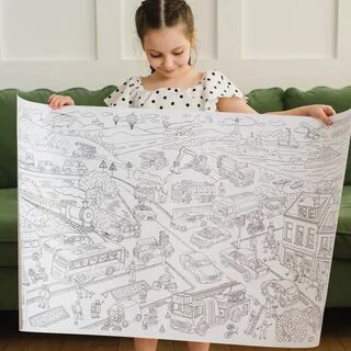 Гигантская раскраска