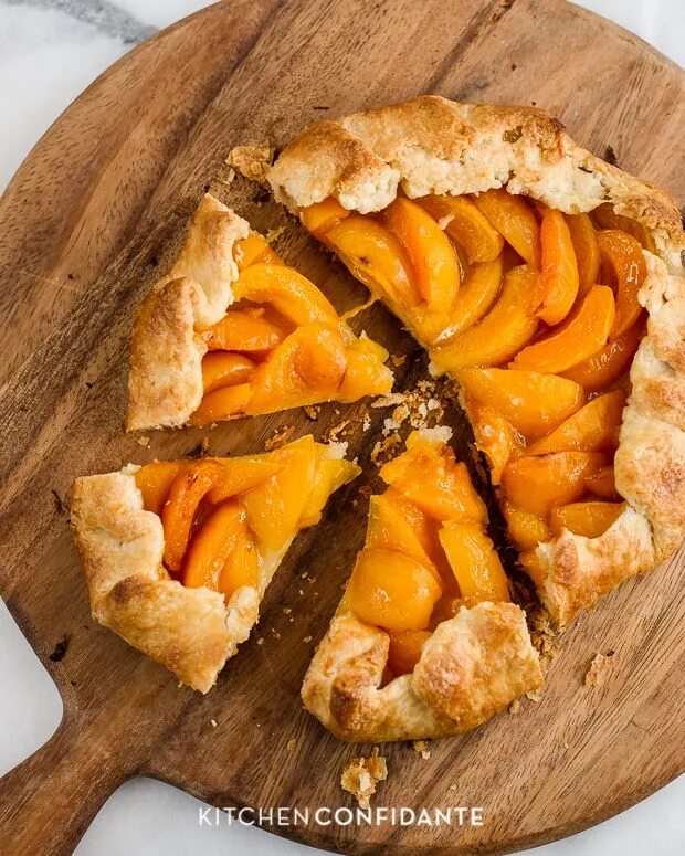 Spiced Peach Galette Recipe Recipe Spiced peaches, Peach galette recipe, Peach d
