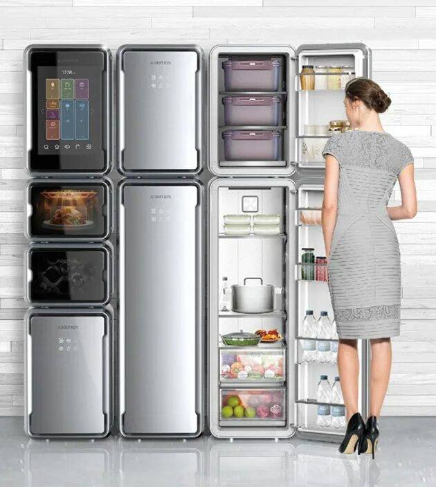 Купить холодильник 5 элемент. Холодильник. Холодильник будущего. Бытовой техники холодильник. Холодильник будущее.