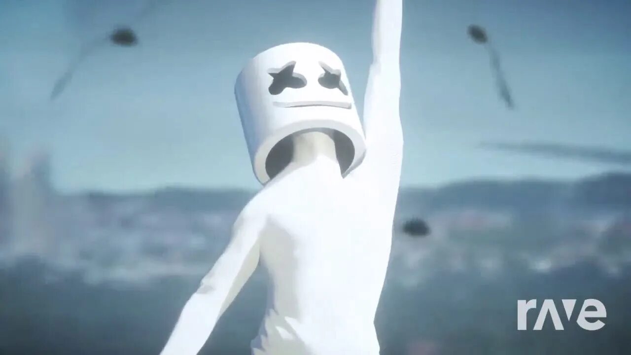 Marshmello leave before you. Человек с головой маршмеллоу. кто такой маршмеллоу в человеке. девушка родилась в кроличьей маске клип marshmello.
