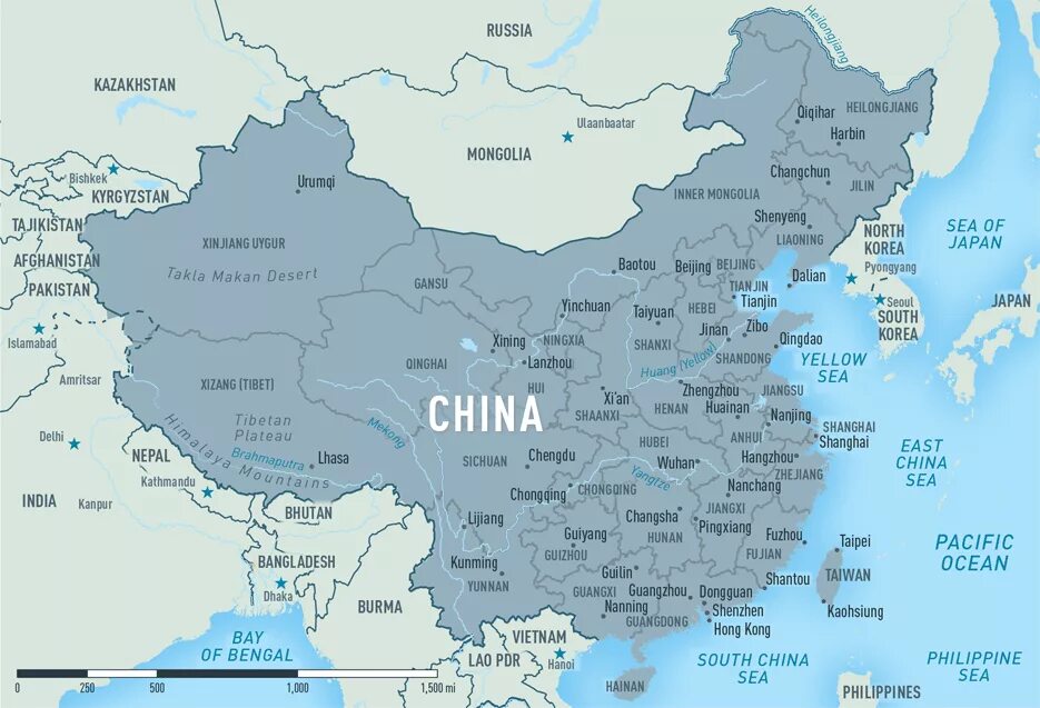 Map of china. Китай Ухань на карте Китая. Карта Китая Ухань на карте. Харбин на карте Китая.