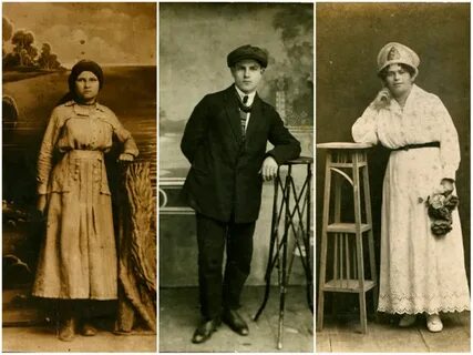 Одежда 200 лет назад
