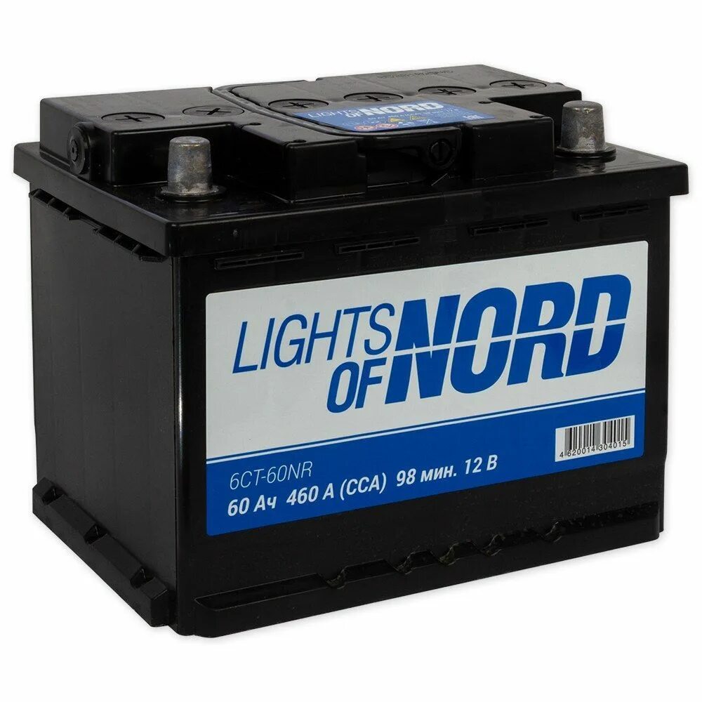 Аккумулятор Lights of Nord 60 а/ч Обратная r+ 242x175x190 en460 а. 6ct-60n аккумулятор. Аккумулятор Lights of Nord 60 а/ч. Nord аккумулятор 60ач.