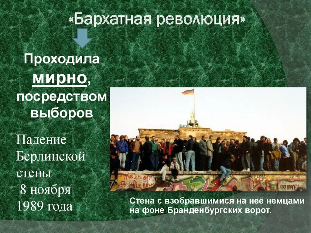 Страны в которых произошли бархатные революции. Бархатная революция в гдр. итоги бархатной революции в германии. бархатные революции презентация. термин бархатная революция.