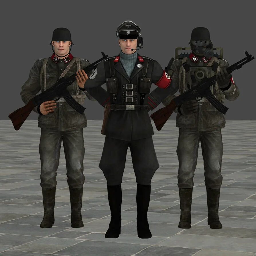 Скин сс. Офицер рейха вольфенштайн. Третий Рейх вольфенштайн. Wolfenstein the New order солдаты рейха. Форма солдат вольфенштайн.
