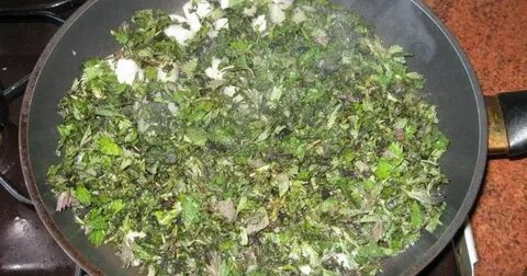 Каша из крапивы