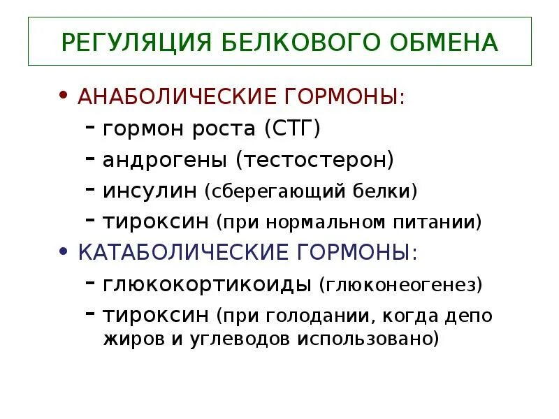 Вырабатывает гормон регулирующий обмен веществ. Гормоны стимулирующие процессы анаболизма. на белковый обмен оказывают катаболическое действие:. гормоны влияющие на белковый обмен. гормоны анаболического действия.