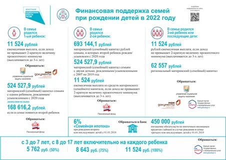 Родился третий ребенок в 2024 что положено