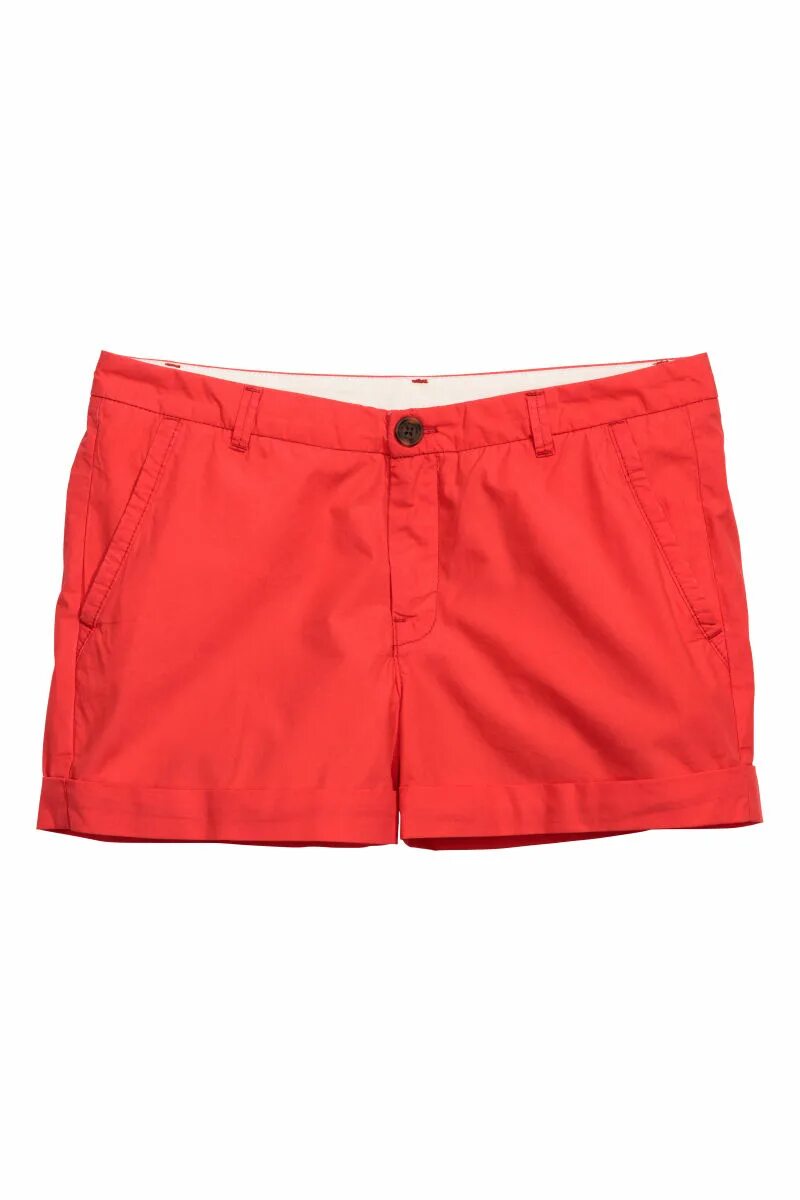 Шорты h m женские. Хлопковые красные шорты. H M шорты женские красные. Спортивные шорты h&m оранжевые женские.