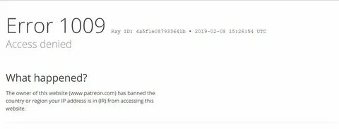 Access denied перевод