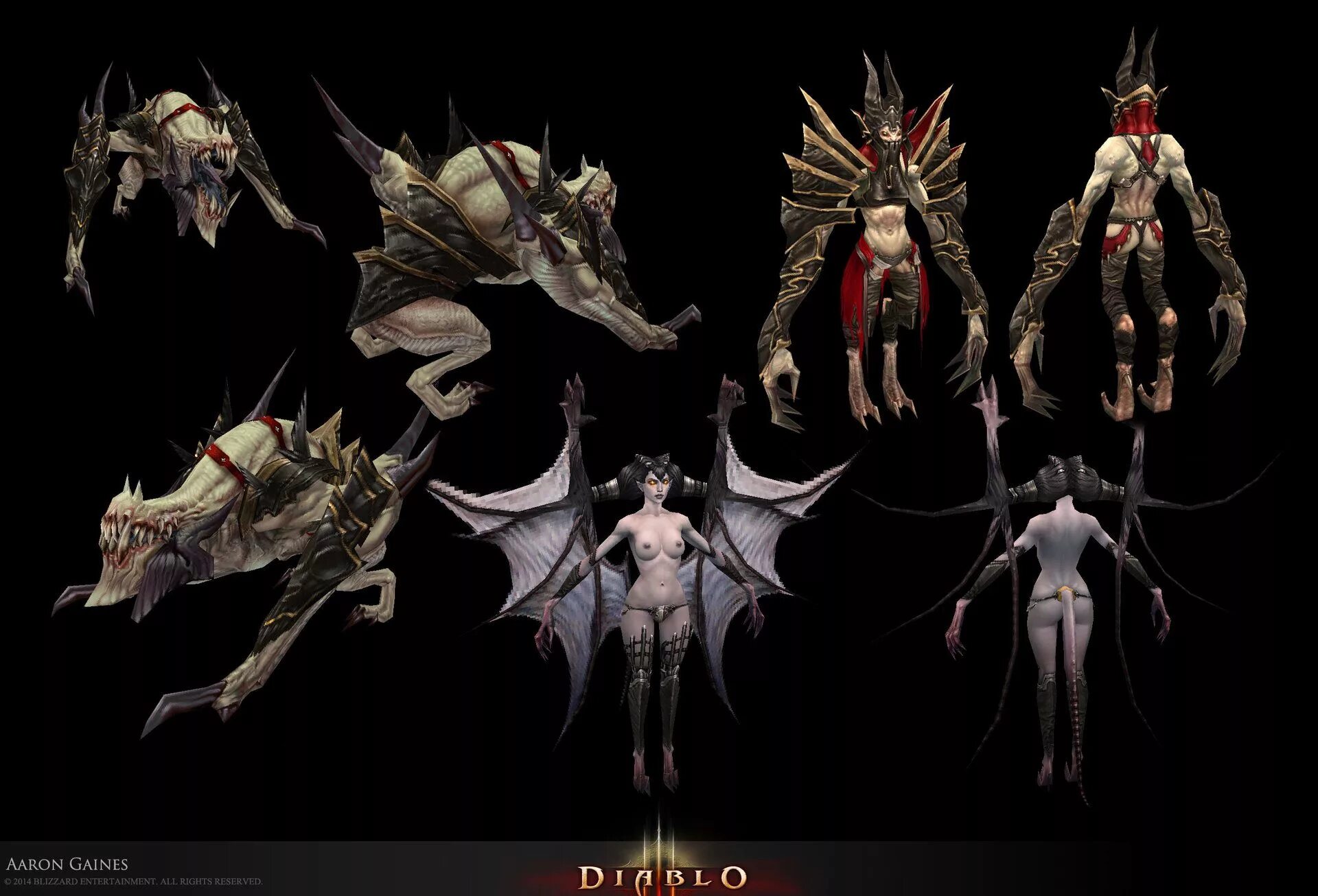 Diablo monsters. Монстры diablo 2 art. Diablo 2 concept. Кашия диабло. Диабло monster hunter world.