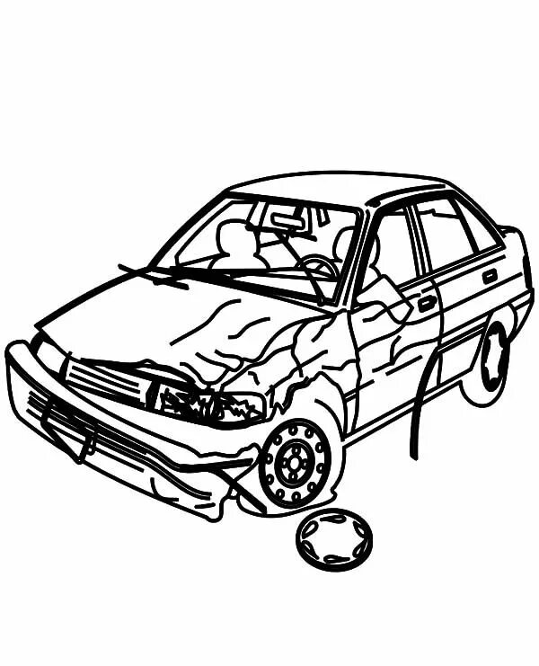 Приора раскраска для детей распечатать бесплатно 676 на рисунках) Lada Приора седан, 0,5 л, 2009 года прикол DRIVE2
