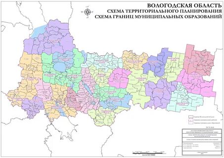 Найти границы областей