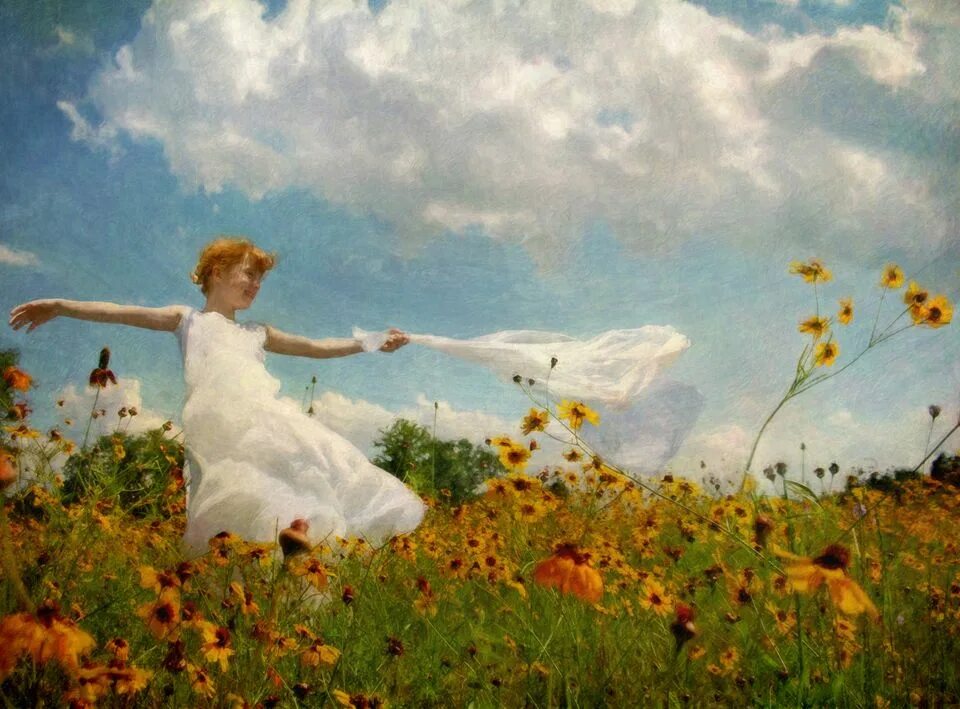 Песня легкий ветер заиграл. Художник Magdalena OWLL. Легкий ветер. Радость жизни живопись. Ветер в живописи.
