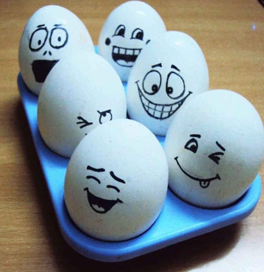 Яйца маркером