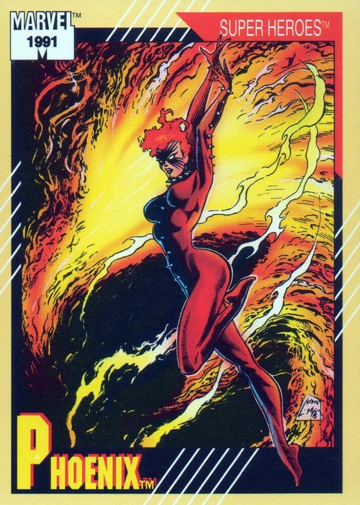 Marvel card. Руби Саммерс Марвел. MS Universe 1991.