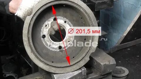 Тормозной барабан допустимые размеры