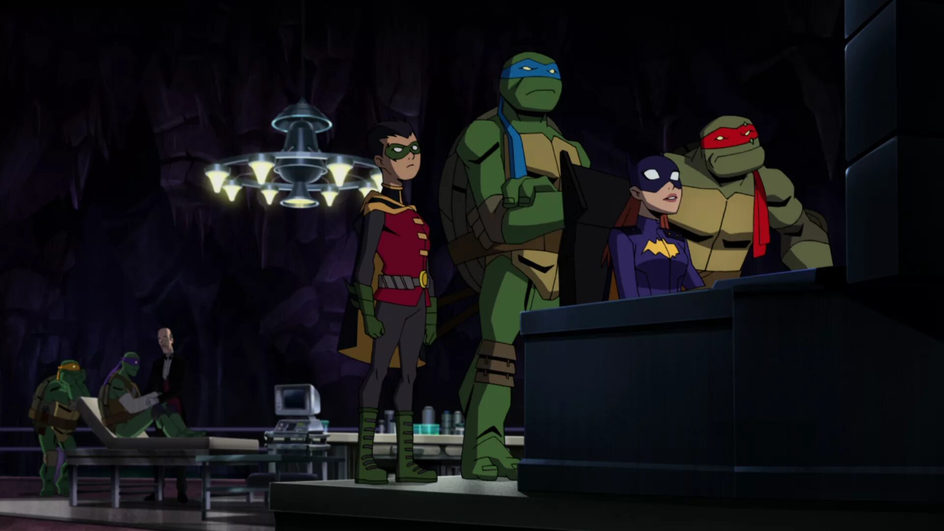 Черепашки против. TMNT 2019. Черепашки ниндзя против Бэтмена. Бэтмен против черепашек ниндзя. Бэтмен против черепашек-ниндзя мультфильм 2019.