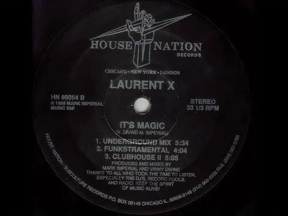 Could it be magic. Acid House 1989.