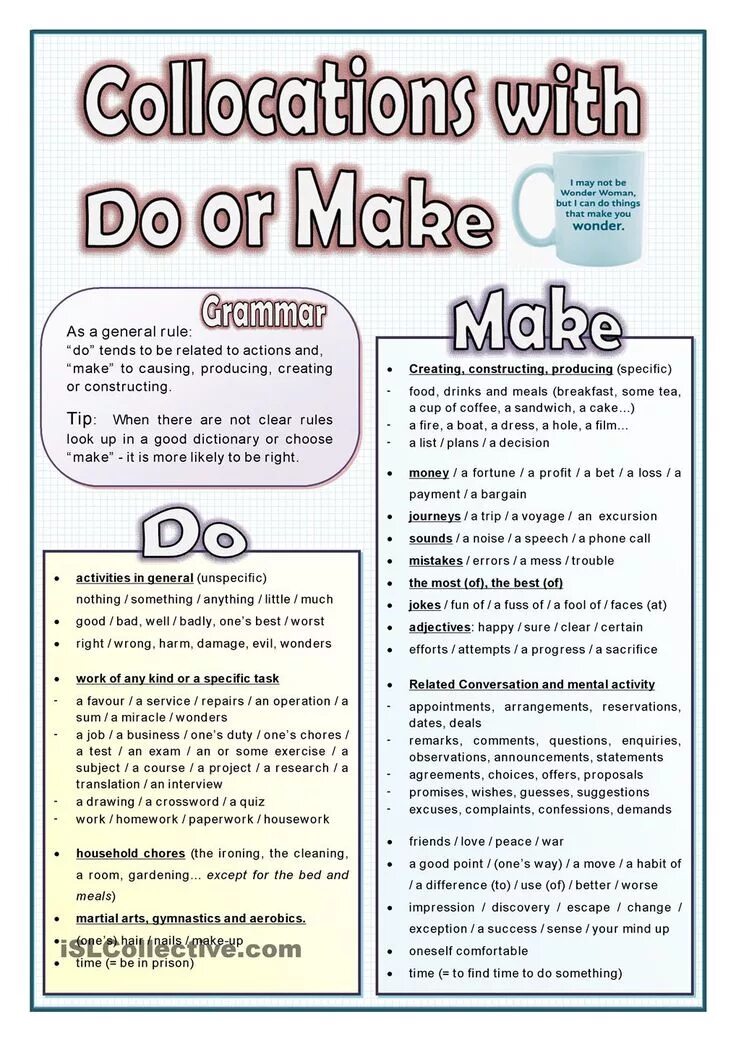 Do make упражнения с ответами. Коллокации do make. Make or do. Make do Worksheets. Do make exam