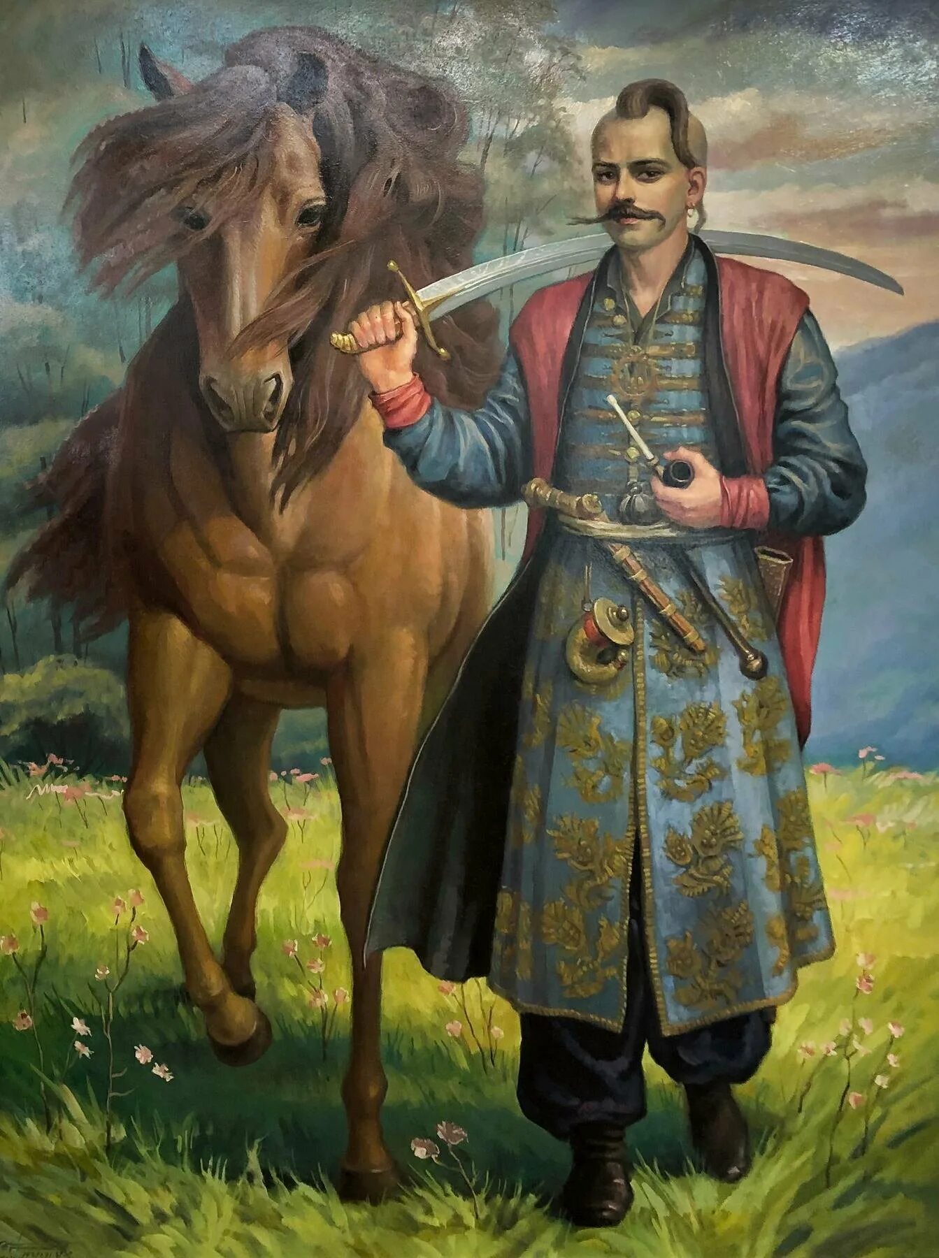 Ukrainian cossack. Козак Украина арт. Запорожский Козак арт. Картина Запорожского козака. Запорожский Козак одежда.