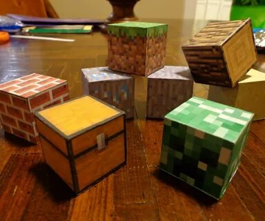 Майнкрафт игру кубик
