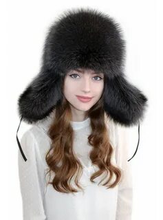 Зимние ушанки из меха