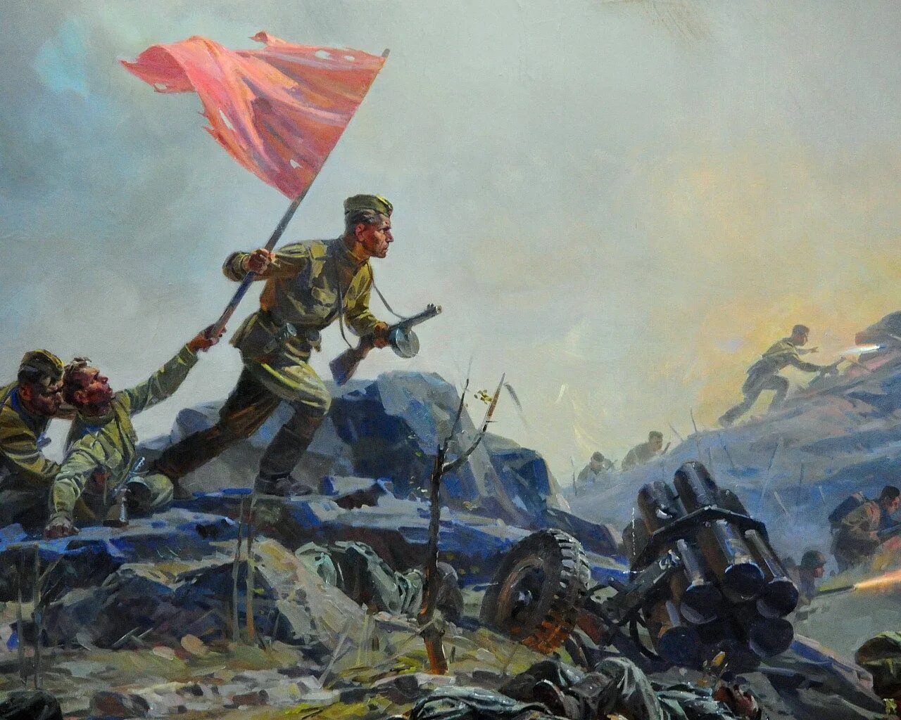 Сражение солдата