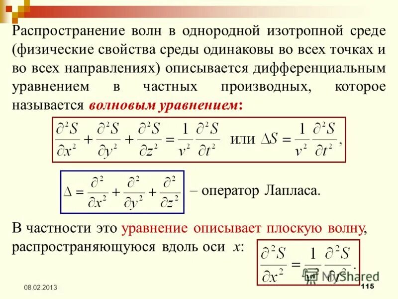 Волны в диэлектрике