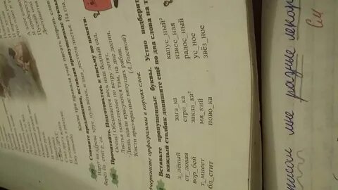 Устно подобрать проверочное слово