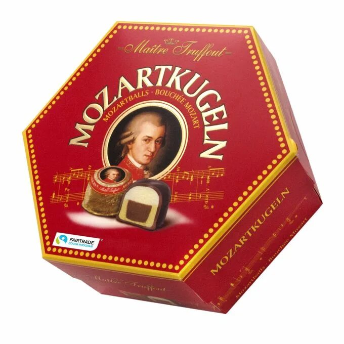 Конфеты марципановые Mozartkugeln Maître Truffout с двойным слоем шоколада, 300 г. Конфеты Моцарт с марципаном Maitre Truffout. Конфеты Моцарт с марципаном и фисташкой Кугельн. Шоколадные конфеты Mozartkugeln.