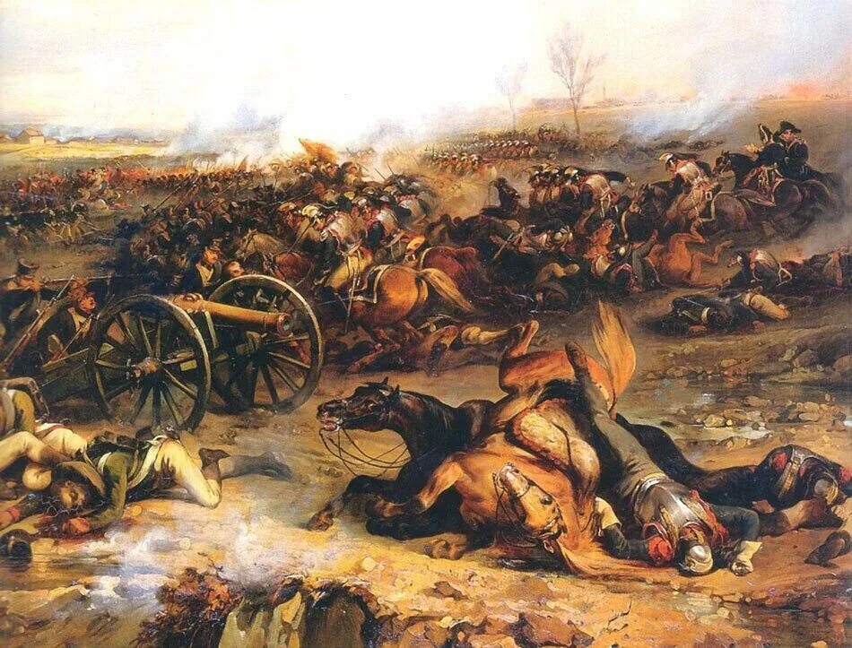 После битвы при листвене между. Сражение при Шампобере. Шампобер 1814. Разгром Наполеона 1814.