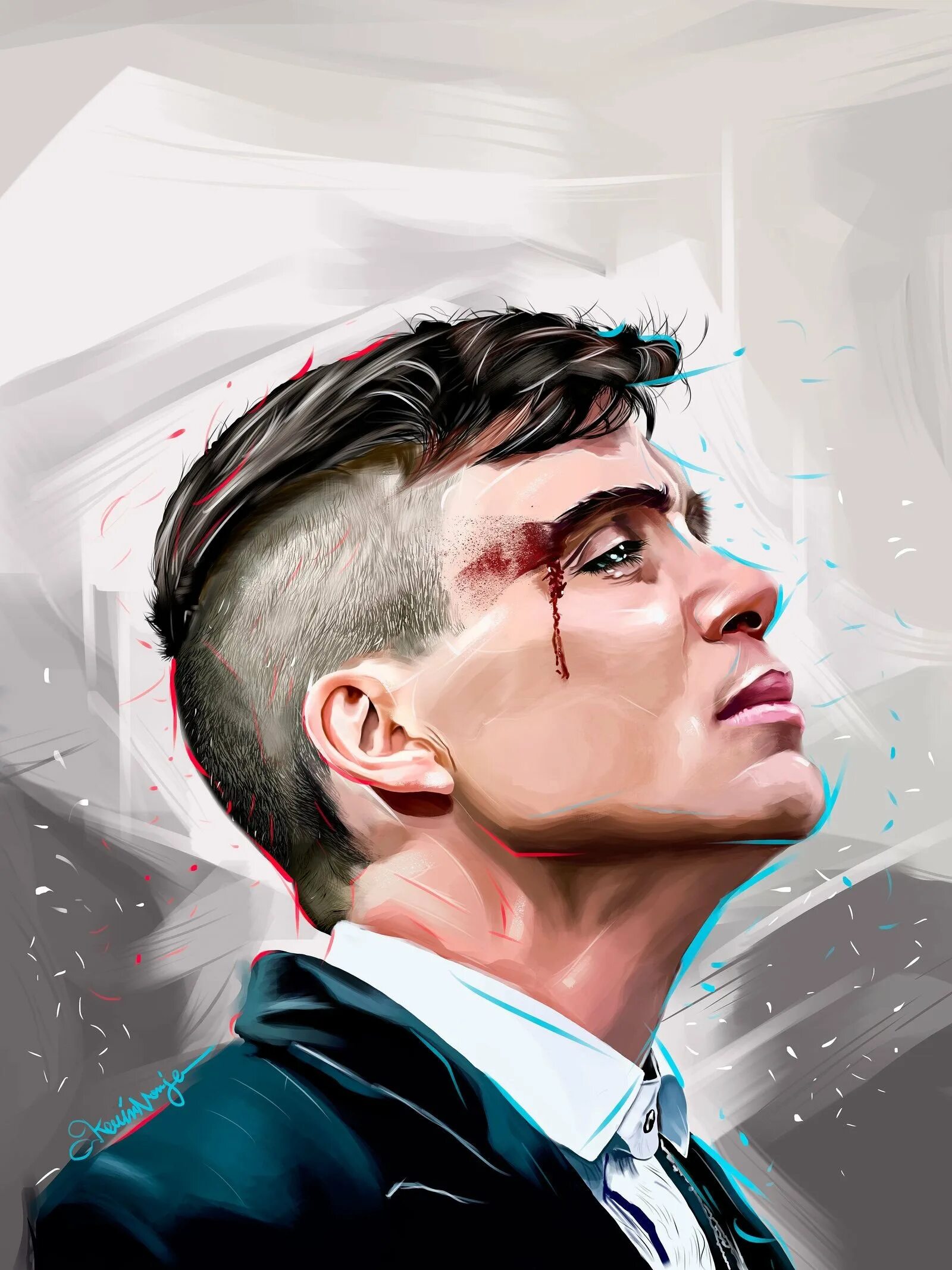 Https vk art. Thomas Shelby. Острые козырьки Томми Шелби арт.